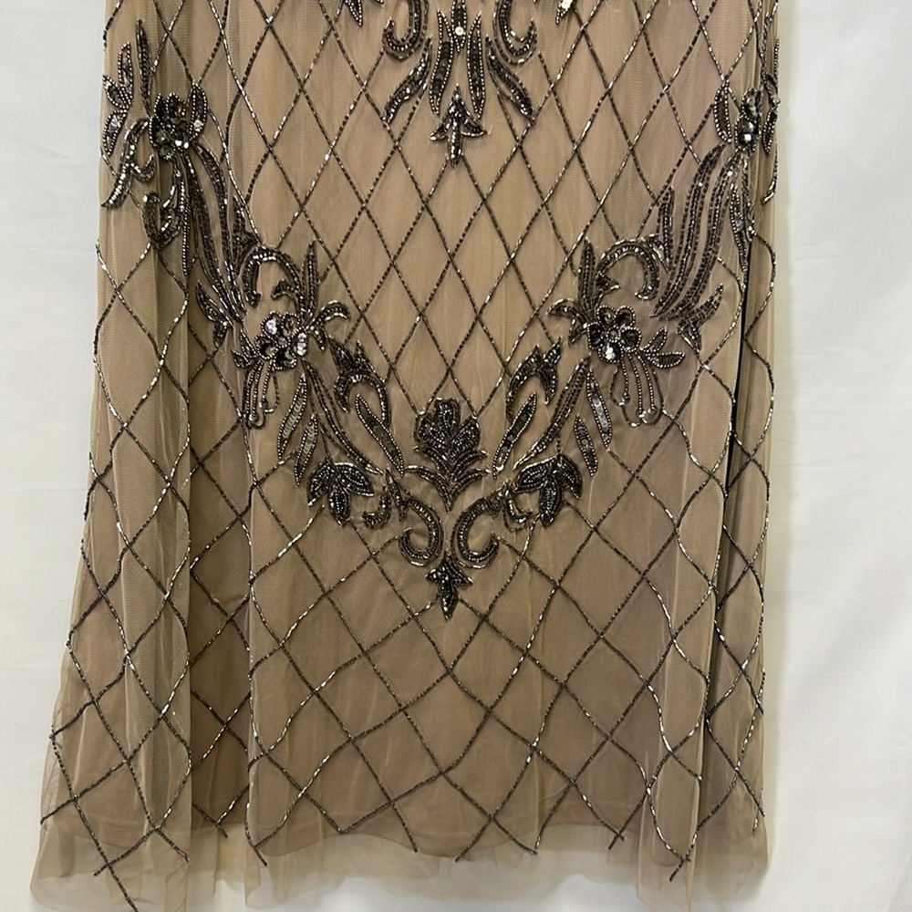 Adrianna papell beaded long skirt - Picture 4 of 10